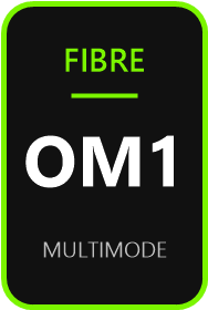 Badge om1 Fibre optique multimode OM1