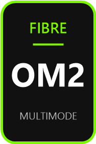 Badge om2 Fibre optique multimode OM2