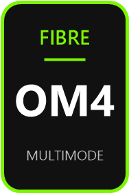 Badge om4 Fibre optique multimode OM4
