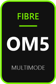 Badge om5 Fibre optique multimode OM5