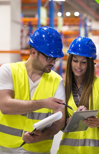Techniciens en formation Techniciens Smart CFA en formation sur chantier